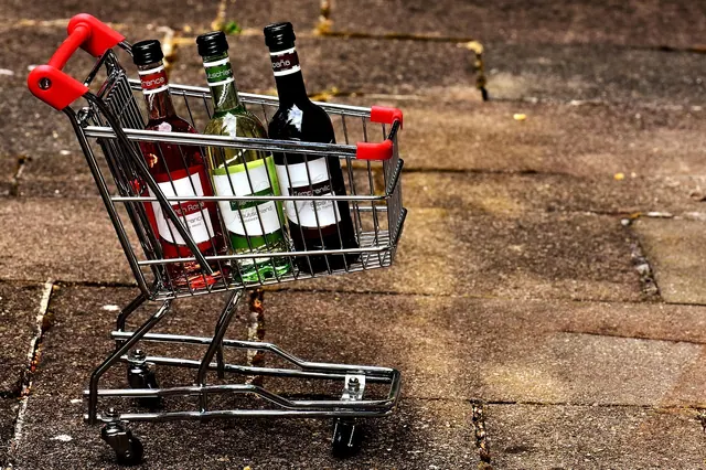 shopping venture, wine bottles, shopping, sale, business, purchasing, market, alcohol, beverages. Home-based ideas metrics that show whether progress is real