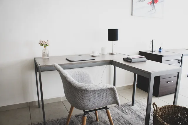 workplace, workspace, home office, office, desk, laptop, table, work at home, wfh, work from home, room, furniture, armchair, home office, office, office, office, office, office. How IRS home office and mileage rules shape a US side venture budget